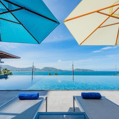 Oceanfront Beach Resort - Sha Extra Plus Patong Bagian luar foto View from the pool at the resort